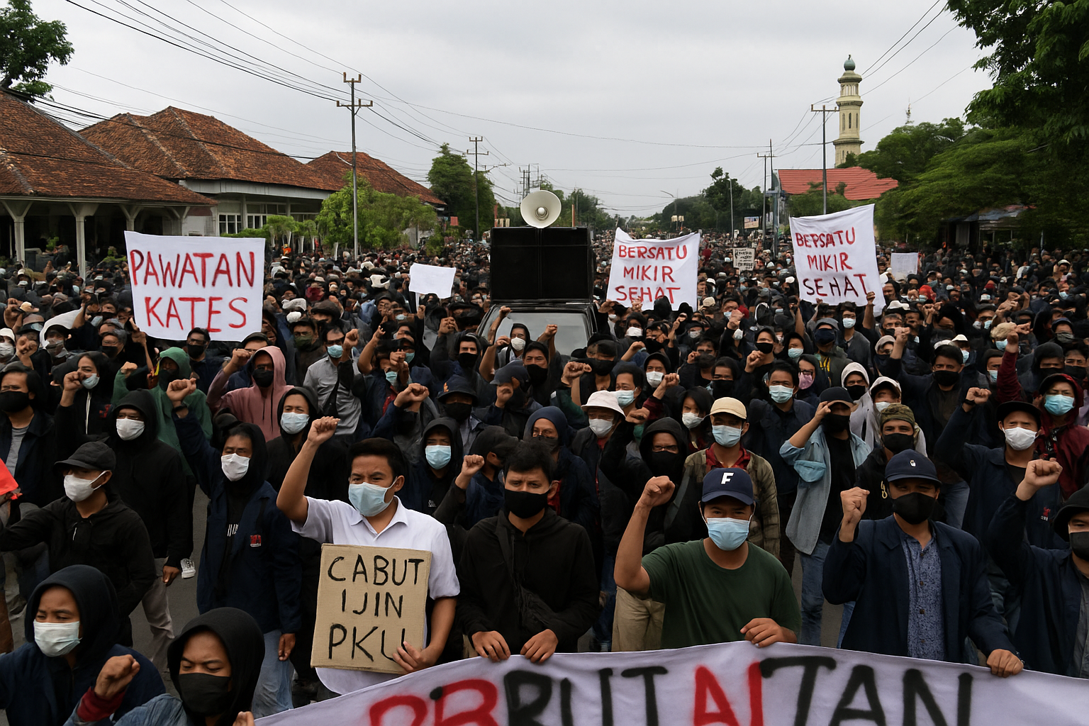 Demo Pati : Konflik Massa di Pati Demo Ricuh & Hak Angket Bupati