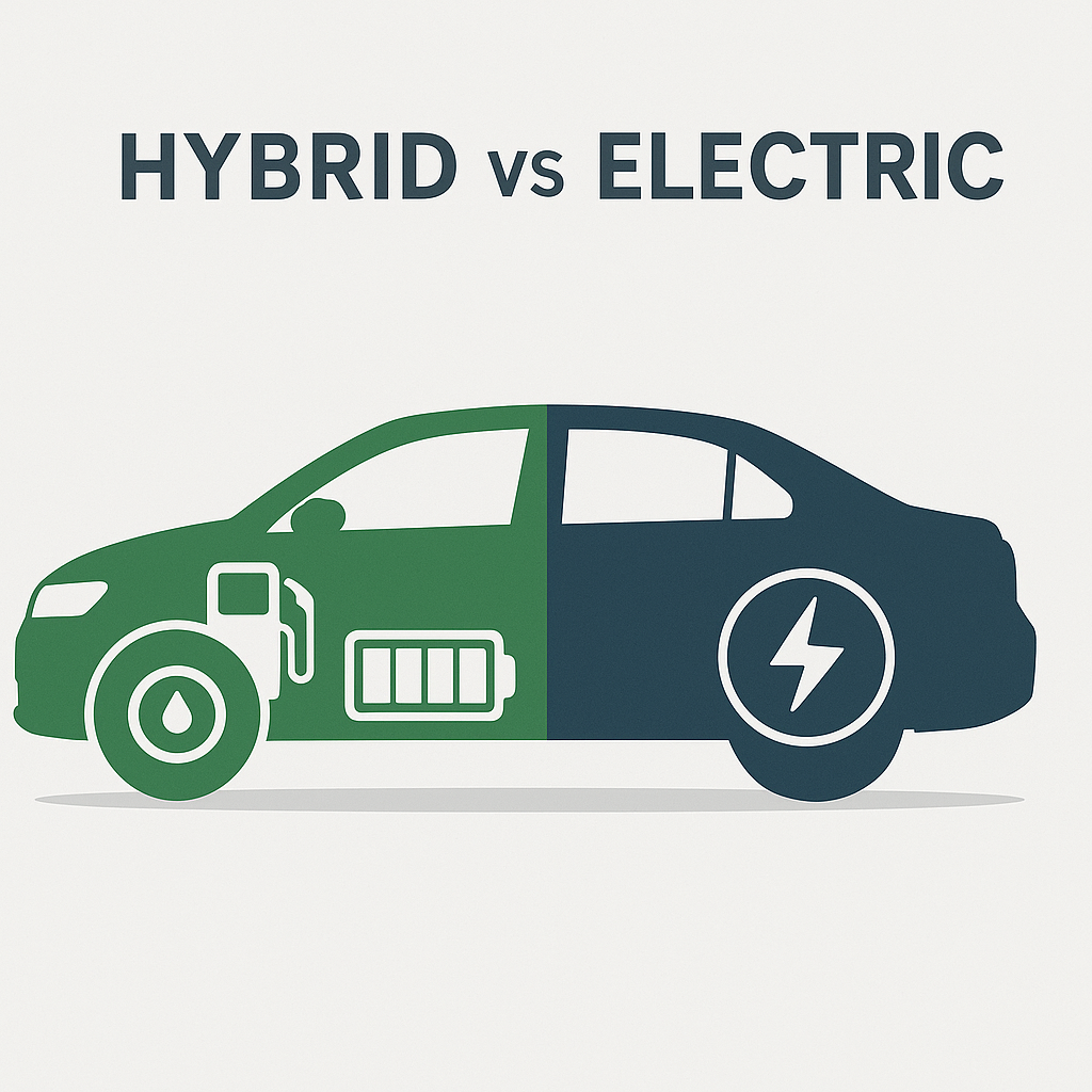 hybrid vs electric
