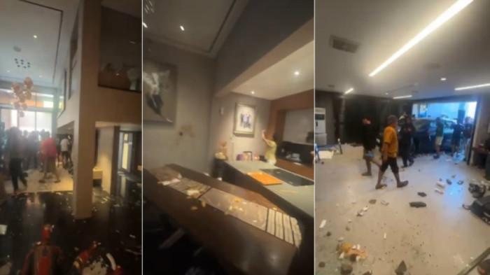 Sejumlah Rumah Anggota DPR RI Diamuk Pendemo