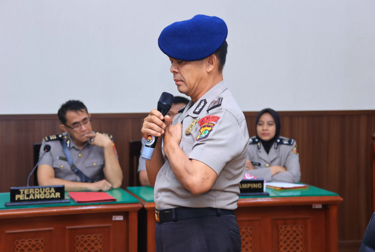 Bripka Rohmad Sopir Rantis Akui Jalankan Perintah