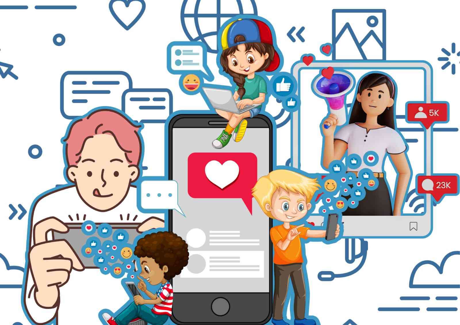 Media Sosial dan Pengaruhnya pada Gaya Hidup Anak Muda