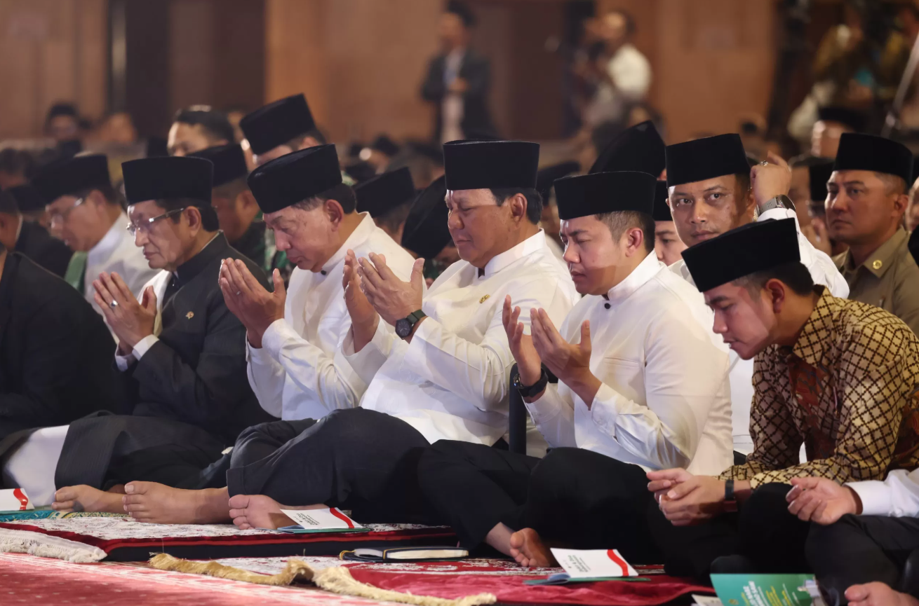 Presiden Prabowo dan Wapres Hadiri Maulid Nabi di Istiqlal
