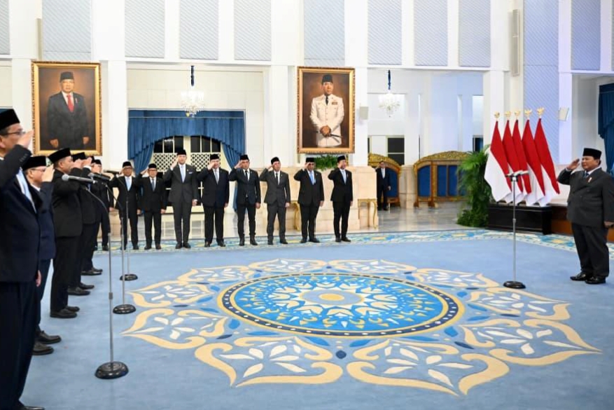 Daftar Reshuffle Kabinet Merah Putih Presiden Prabowo