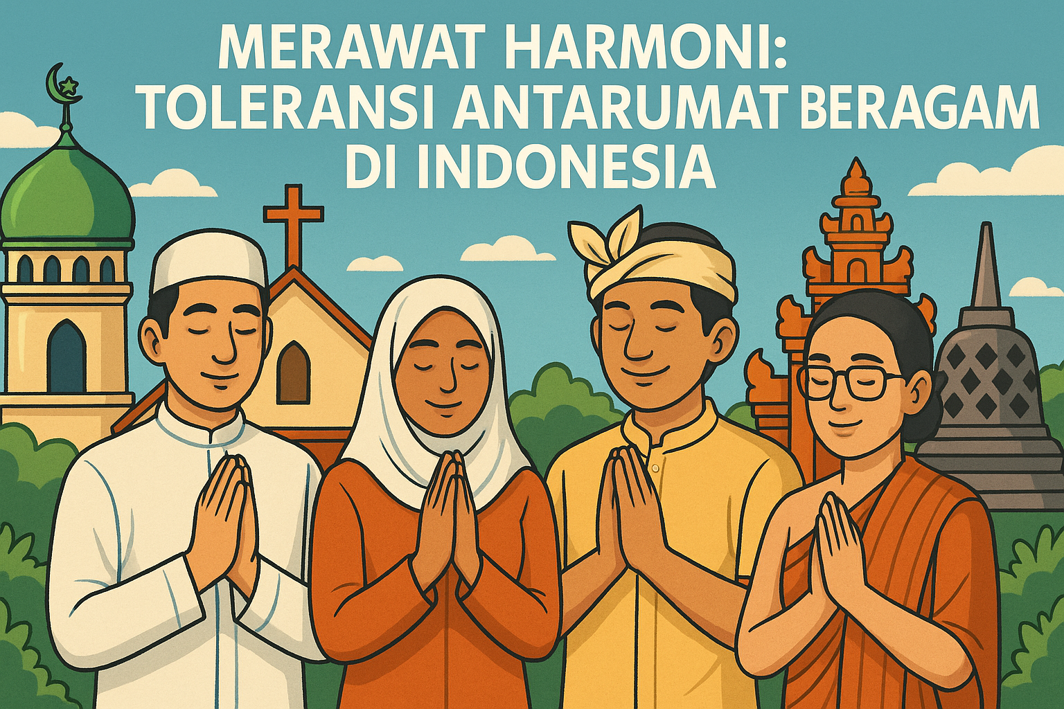 Merawat Harmoni: Toleransi Antarumat Beragama di Indonesia
