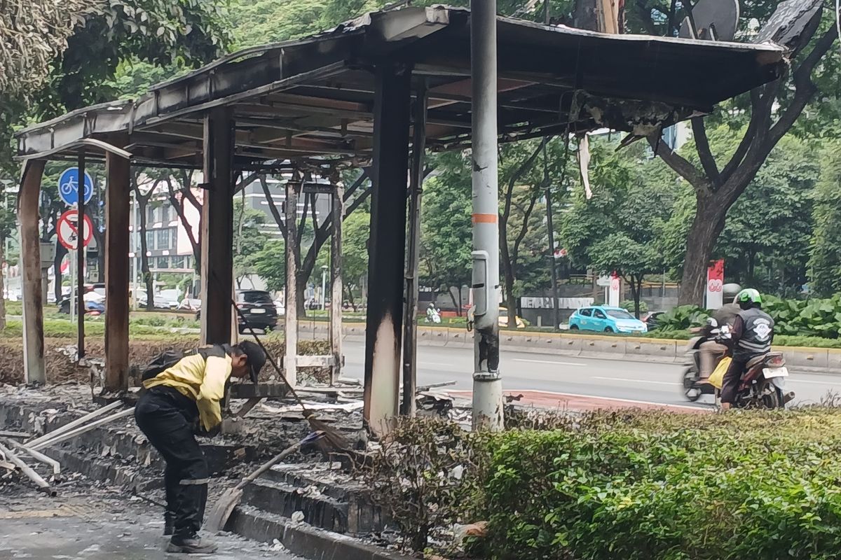 Fasilitas Umum Banyak Rusak Akibat Demo di Indonesia
