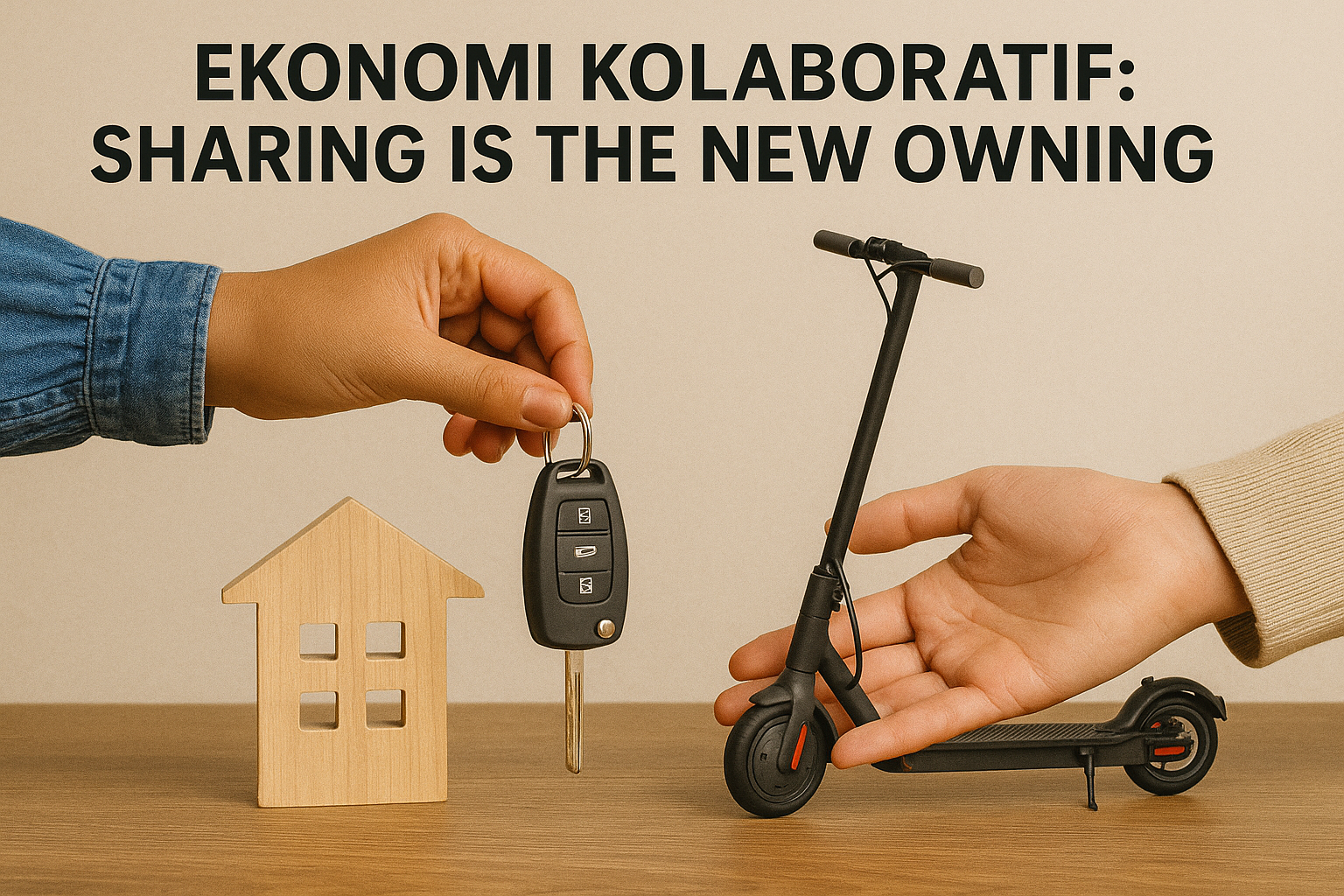 Ekonomi Kolaboratif: Sharing is the New Owning