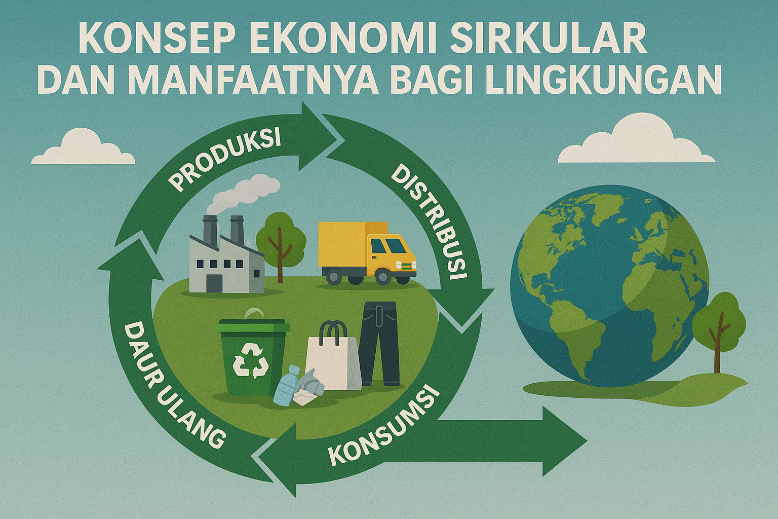 Konsep Ekonomi Sirkular dan Manfaatnya bagi Lingkungan