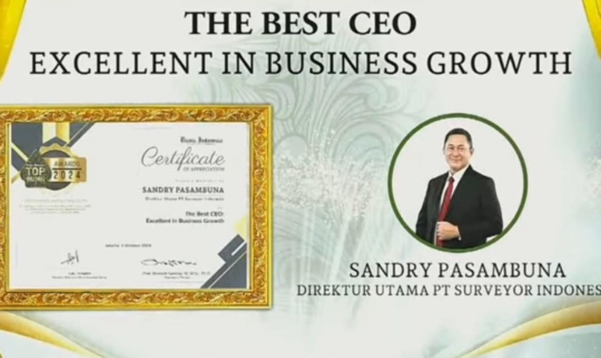 Penghargaan Site Manager Terbaik di Bury